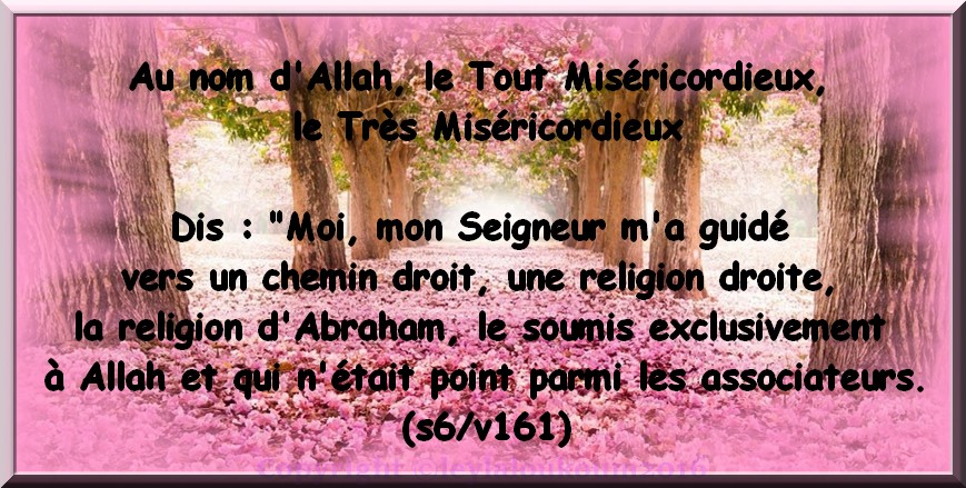 Au Nom D Allah Le Tout Miséricordieux Le Très Miséricordieux